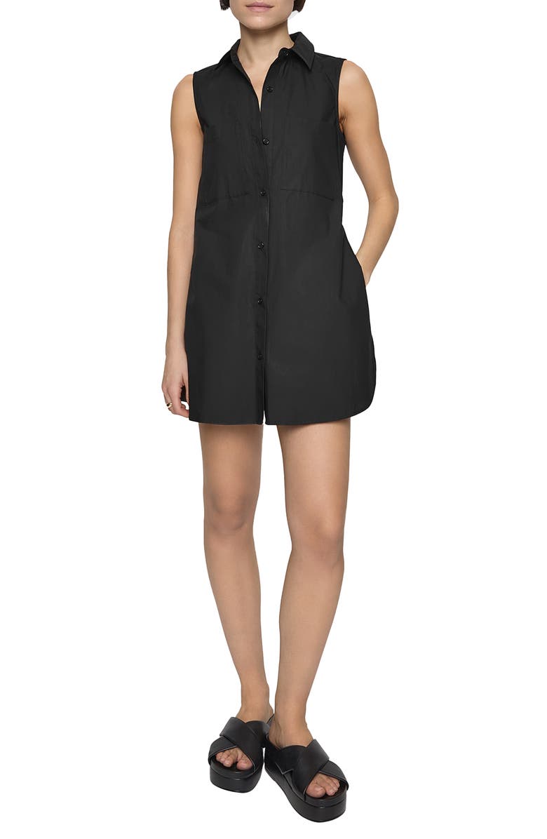 Rebecca Minkoff Cecelia Sleeveless Cotton Romper, Main, color,