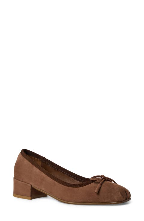 Camalfi Water Resistant Suede Pump
