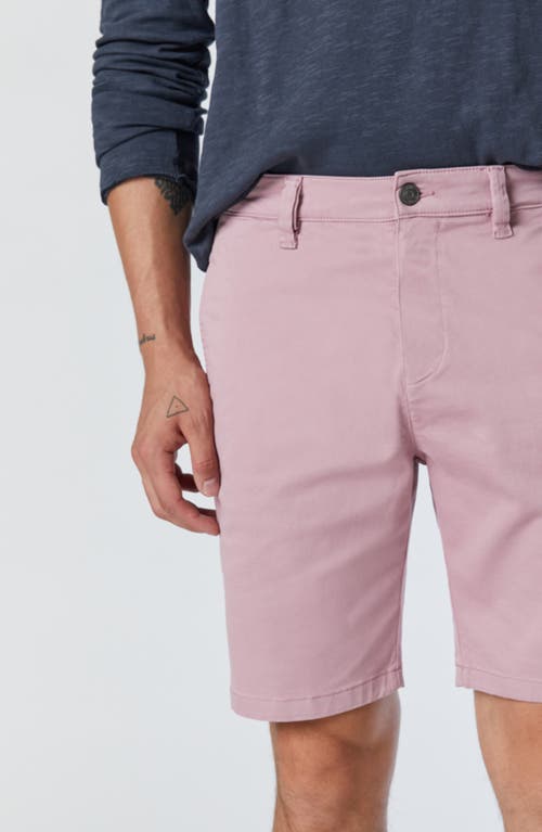 Mavi Jeans Jacob Flat Front Twill Shorts In Lilas Twill