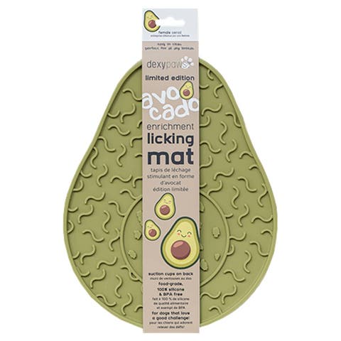 Enrichment Lick Mat, Grooved Dog Feeding Pad