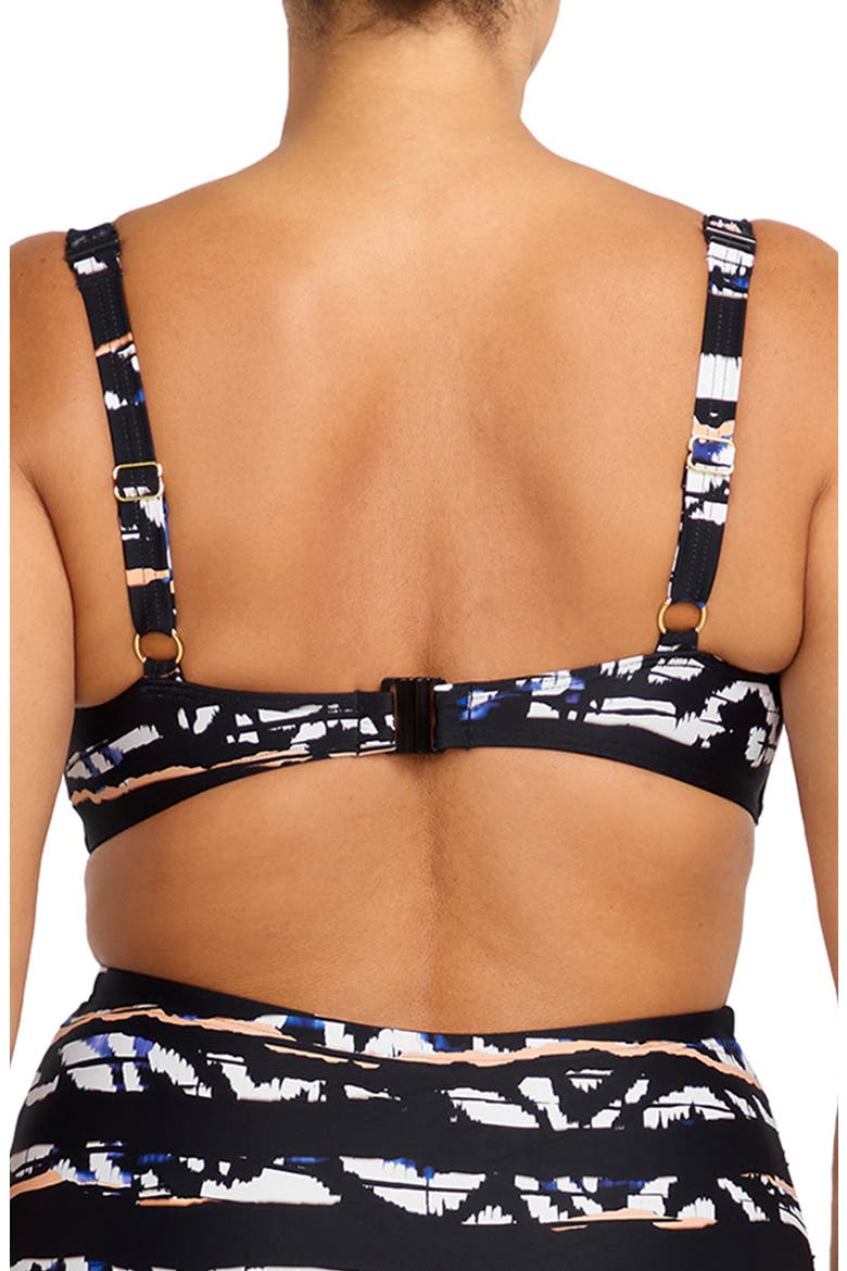 Provenance Botticelli Bikini Top, Alternate, color, BLACK