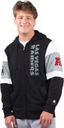 STARTER Men's Starter Black Las Vegas Raiders Extreme Full-Zip Hoodie