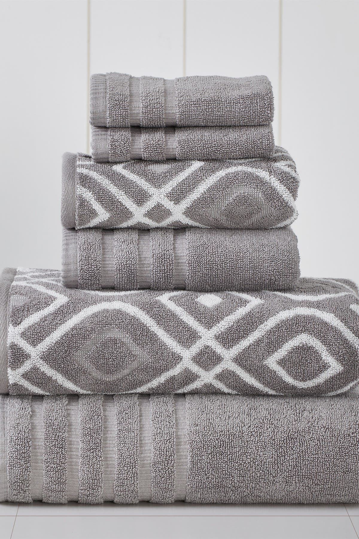 Modern Threads Yard Dyed Towel 6-Piece Set