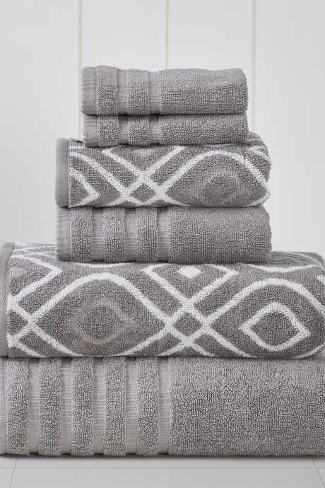 Modern Threads Yard Dyed Towel 6-Piece Set