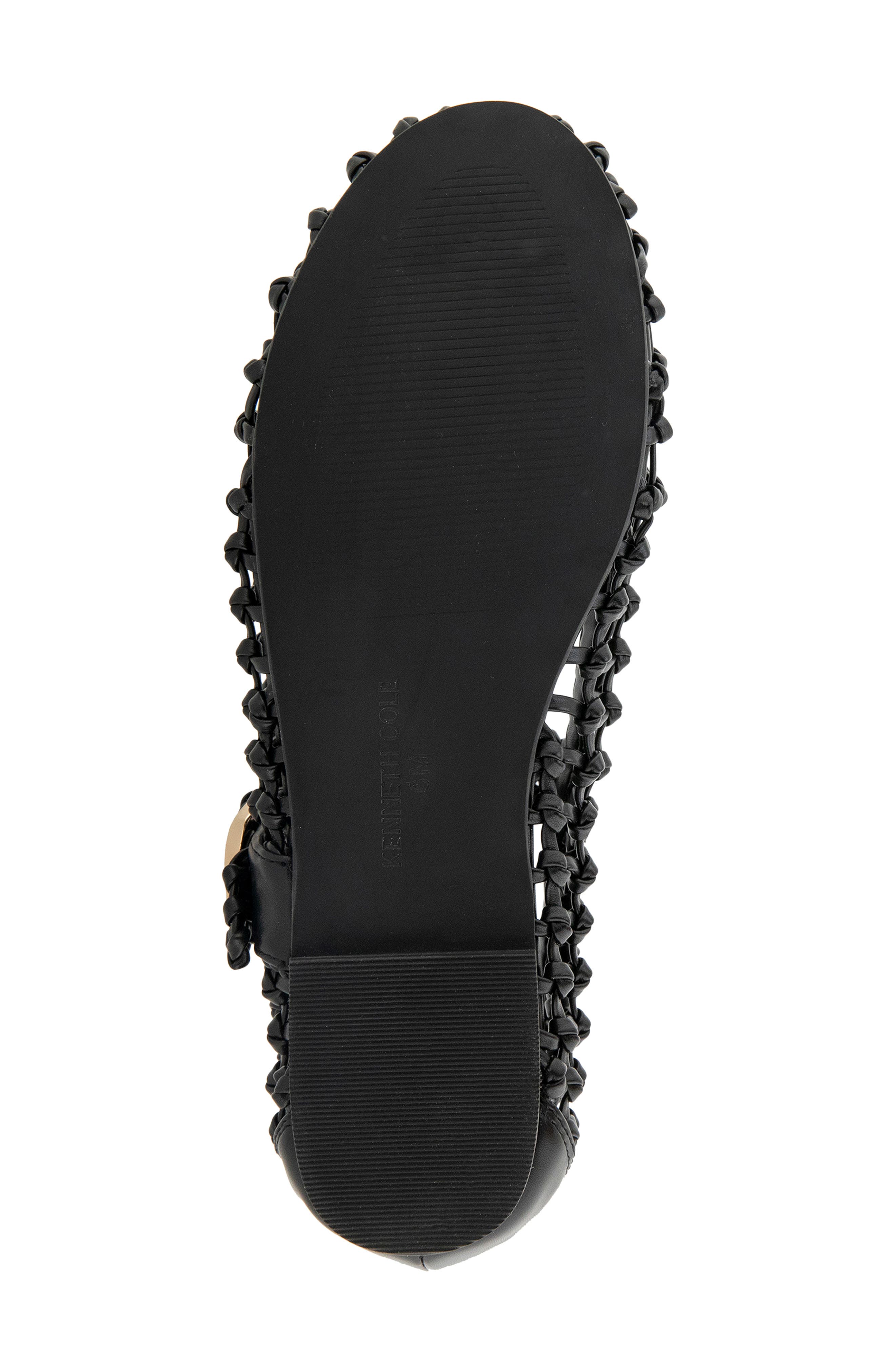 Kenneth Cole Tessa Mary Jane Flat, Alternate, color, Black Woven