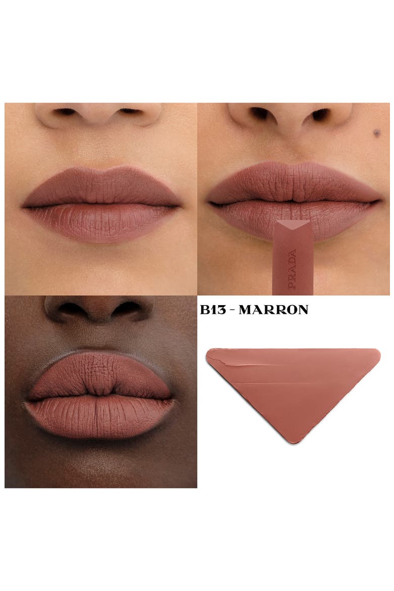 Monochrome Hyper Matte Refillable Lipstick, Alternate, color, B13 MARRON - Cool nude