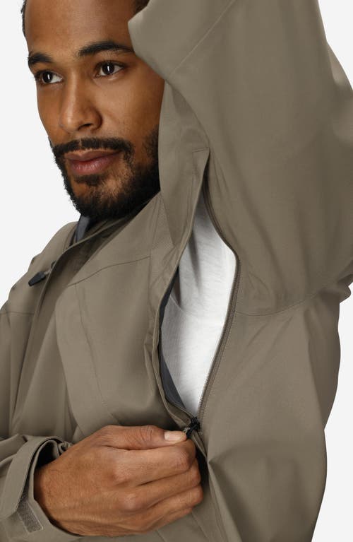 Marmot Precip® Eco Pro Waterproof Hooded Jacket In Gray