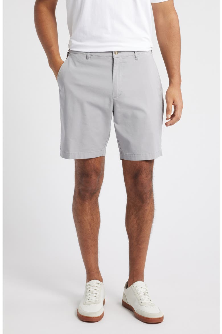 Crown Comfort Cotton & Modal Blend Shorts, Main, color, MOUNTAIN GREY