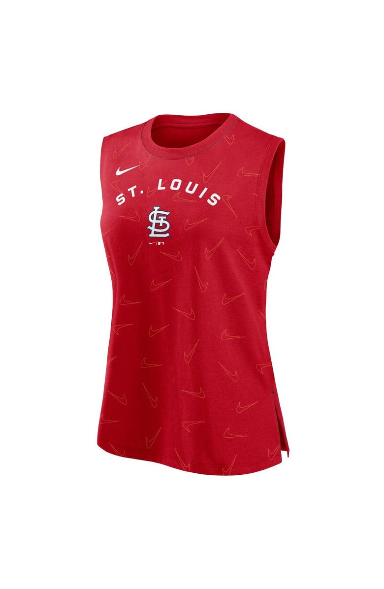 Nike Women's Nike Red St. Louis Cardinals Muscle Play Tank Top, Alternate, color,