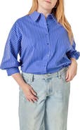 English Factory Striped Balloon Sleeve Shirt