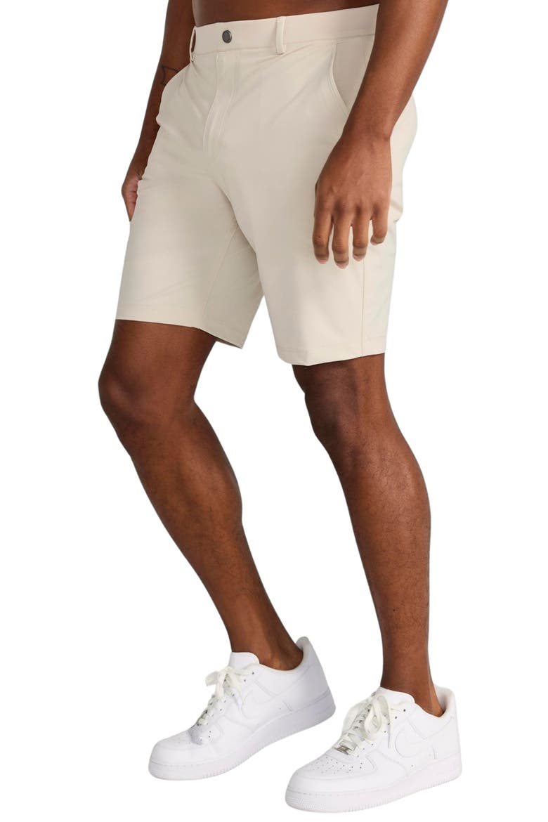 Hanover Pull-On Shorts, Alternate, color, STONE