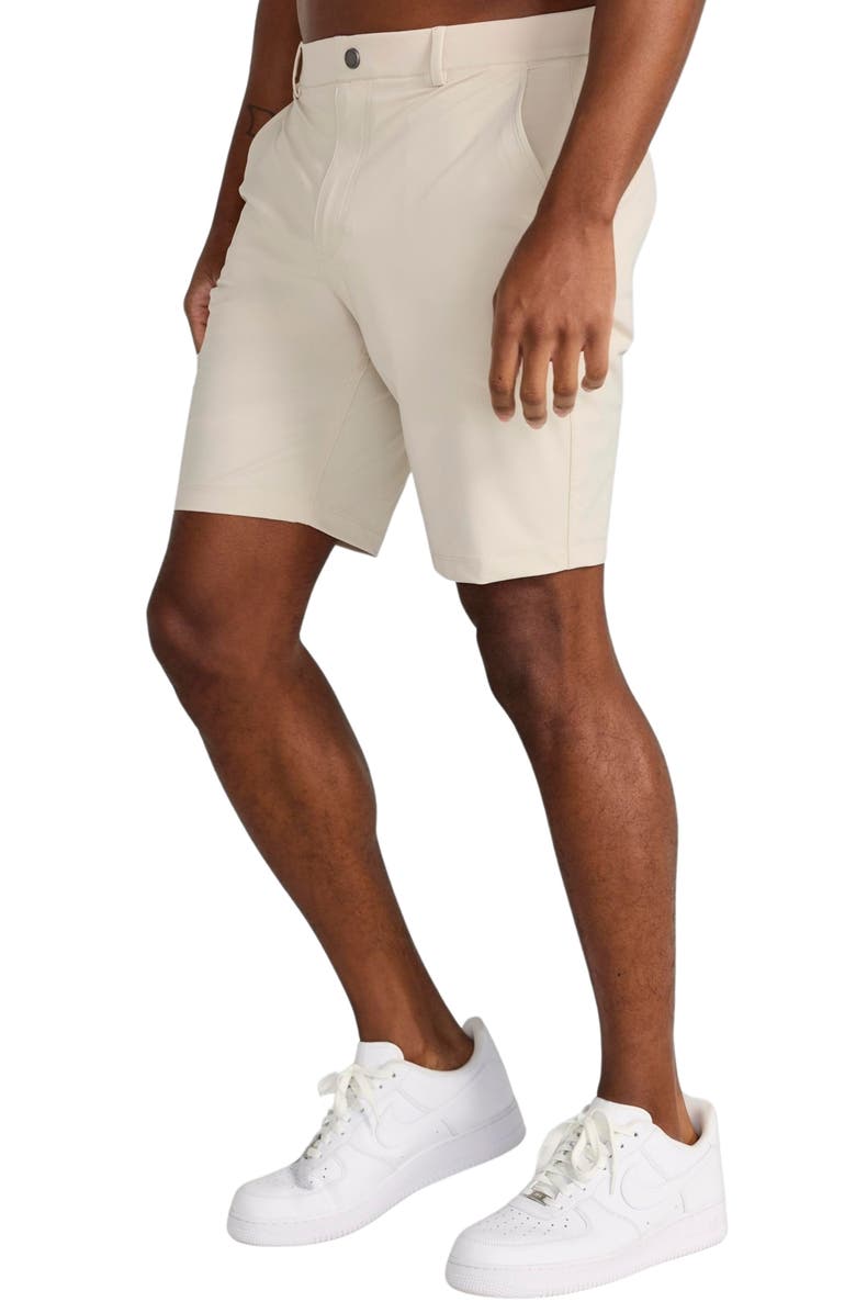 Redvanly Hanover Pull-On Shorts, Alternate, color, Stone