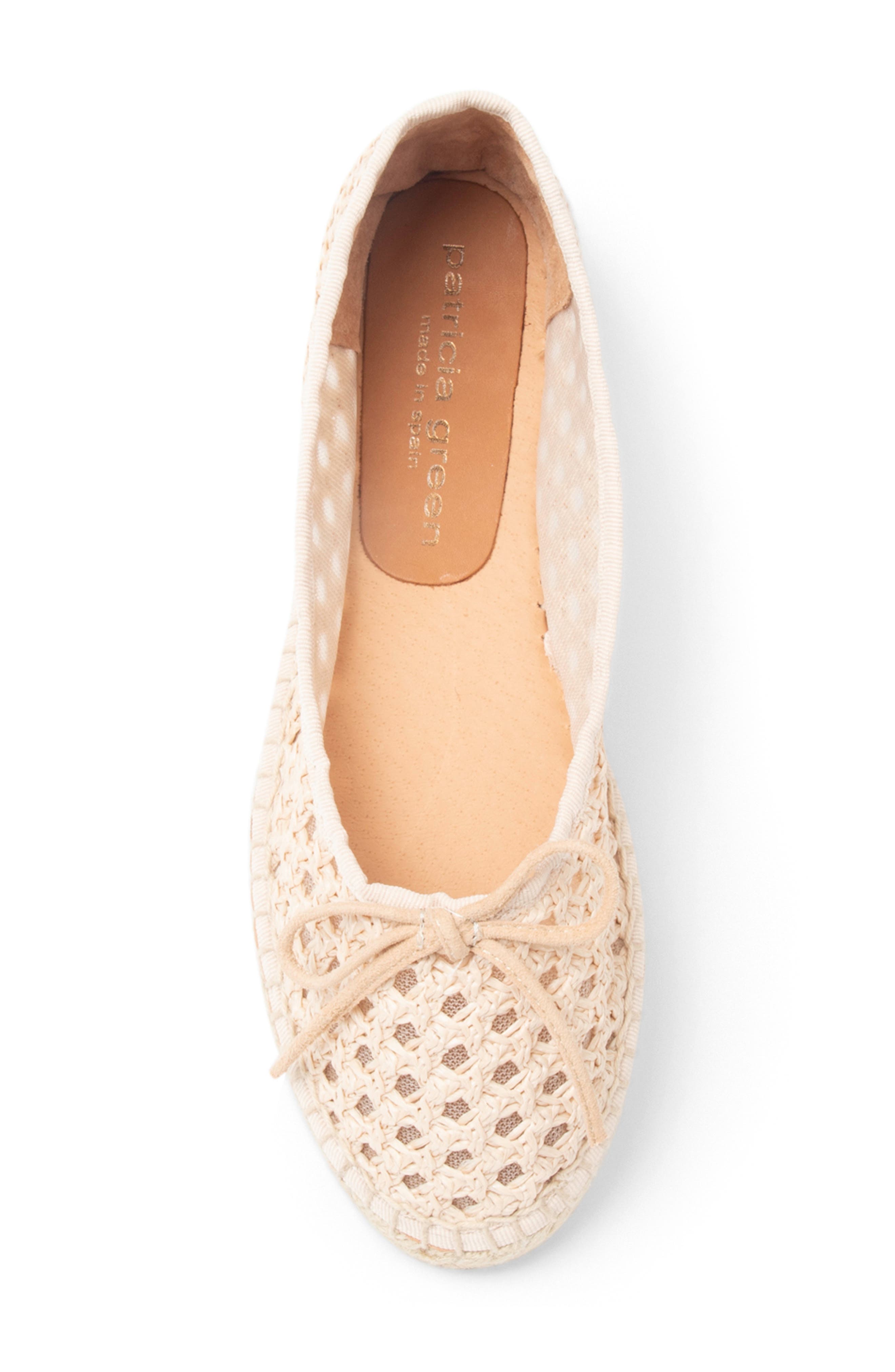 patricia green Sydney Ballet Flat, Alternate, color, Natural Raffia