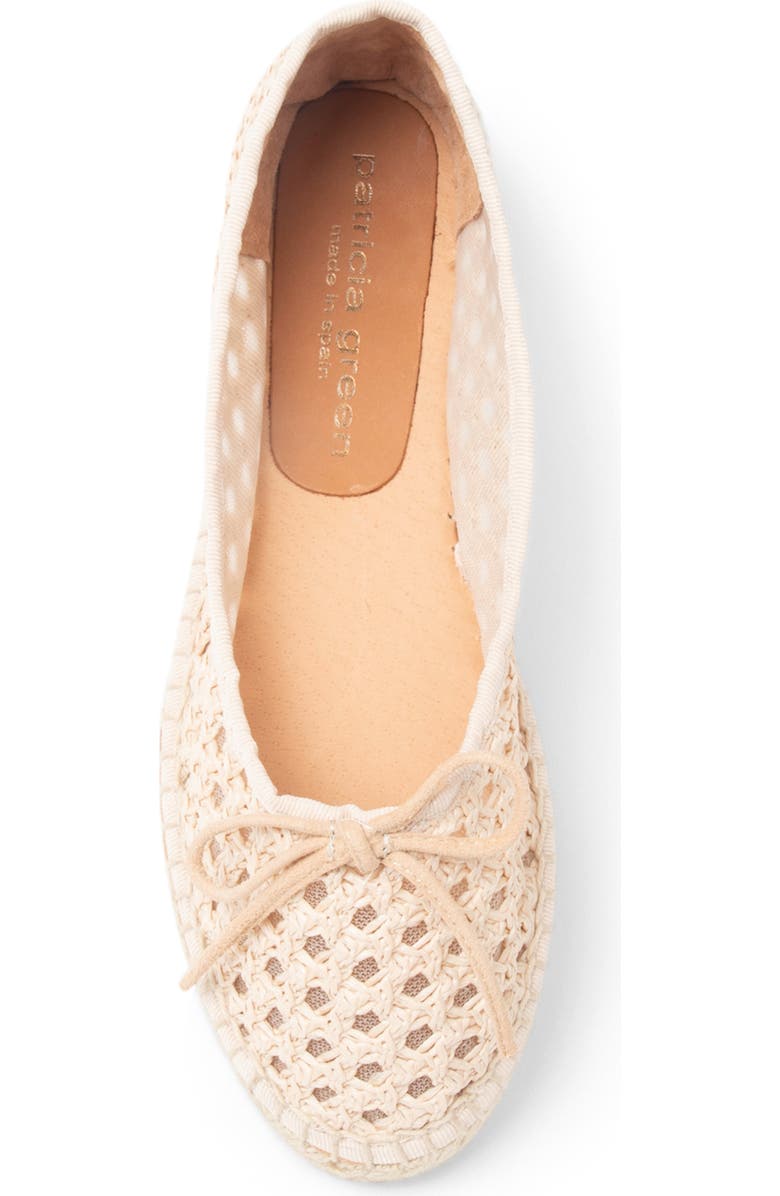 patricia green Sydney Ballet Flat, Alternate, color, Natural Raffia