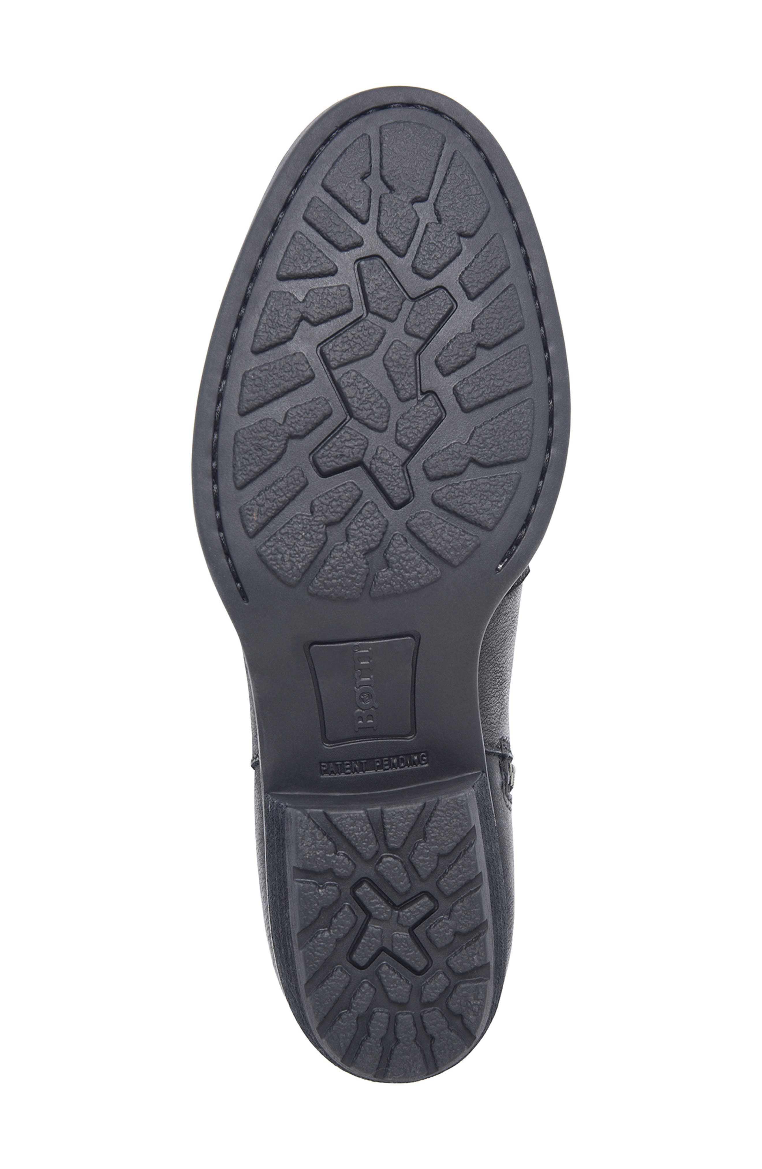 Børn Rani Waterproof Bootie, Alternate, color, Black Leather