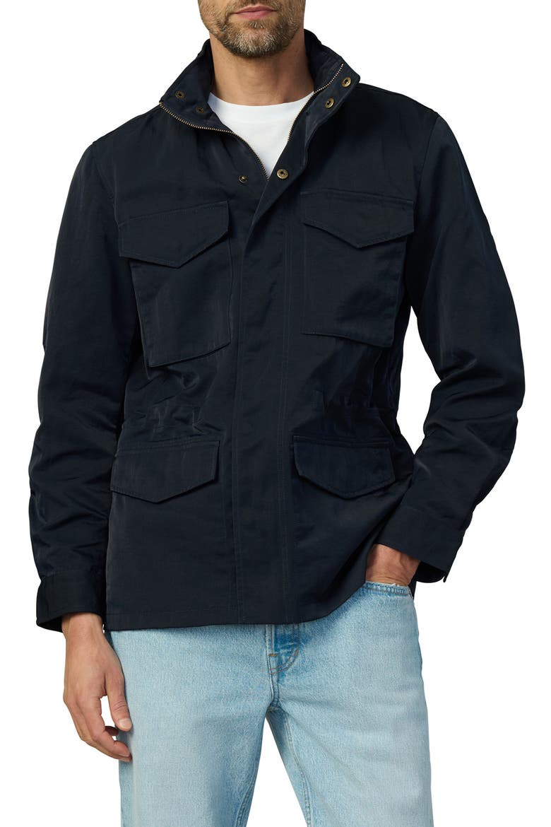 Nylon Field Jacket, Main, color, TRUE NAVY