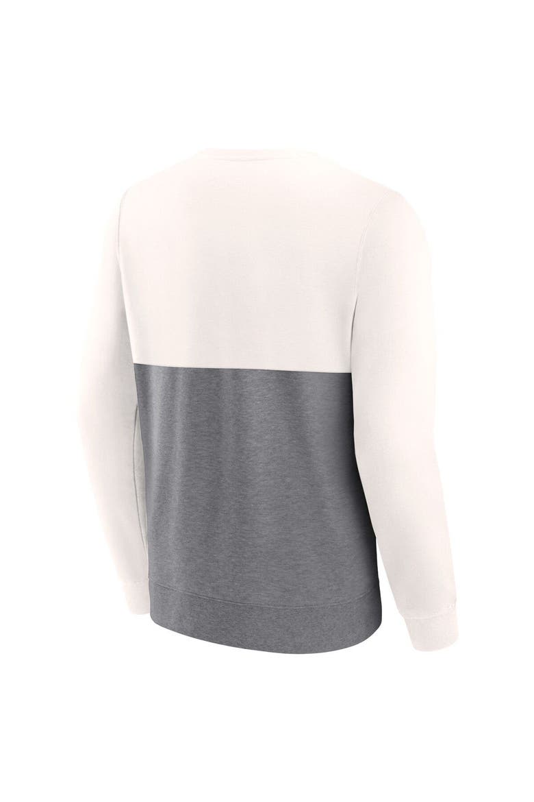 Men's Fanatics Branded Gray Charlotte FC Corner Pass Pullover Sweatshirt, Alternate, color, Gray