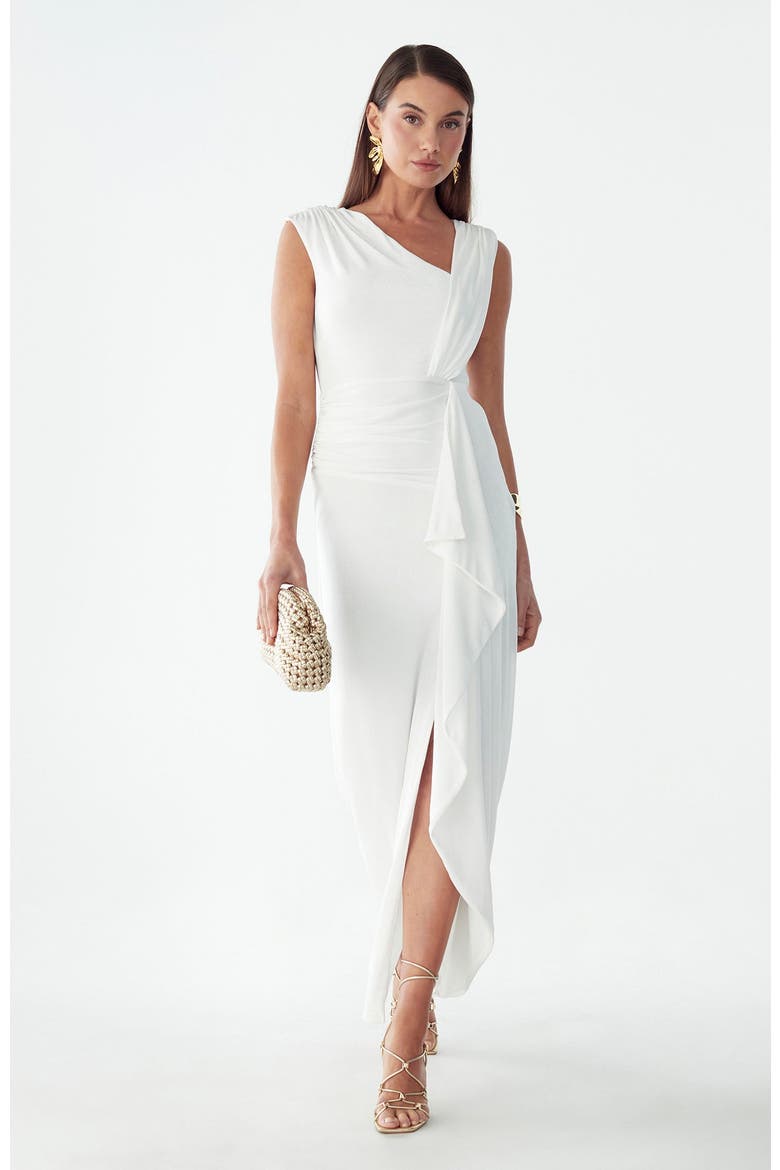 Amira Maxi Dress, Alternate, color, White