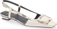 Roger Vivier Belle Vivier Slingback Flat