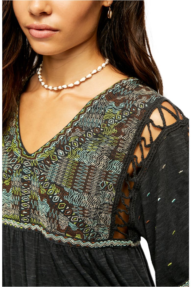 Much Love Tunic, Alternate, color, WASHED BLACK