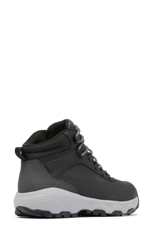 Columbia Newton Wander™ Ltr Waterproof Hiking Boot In Black/teal