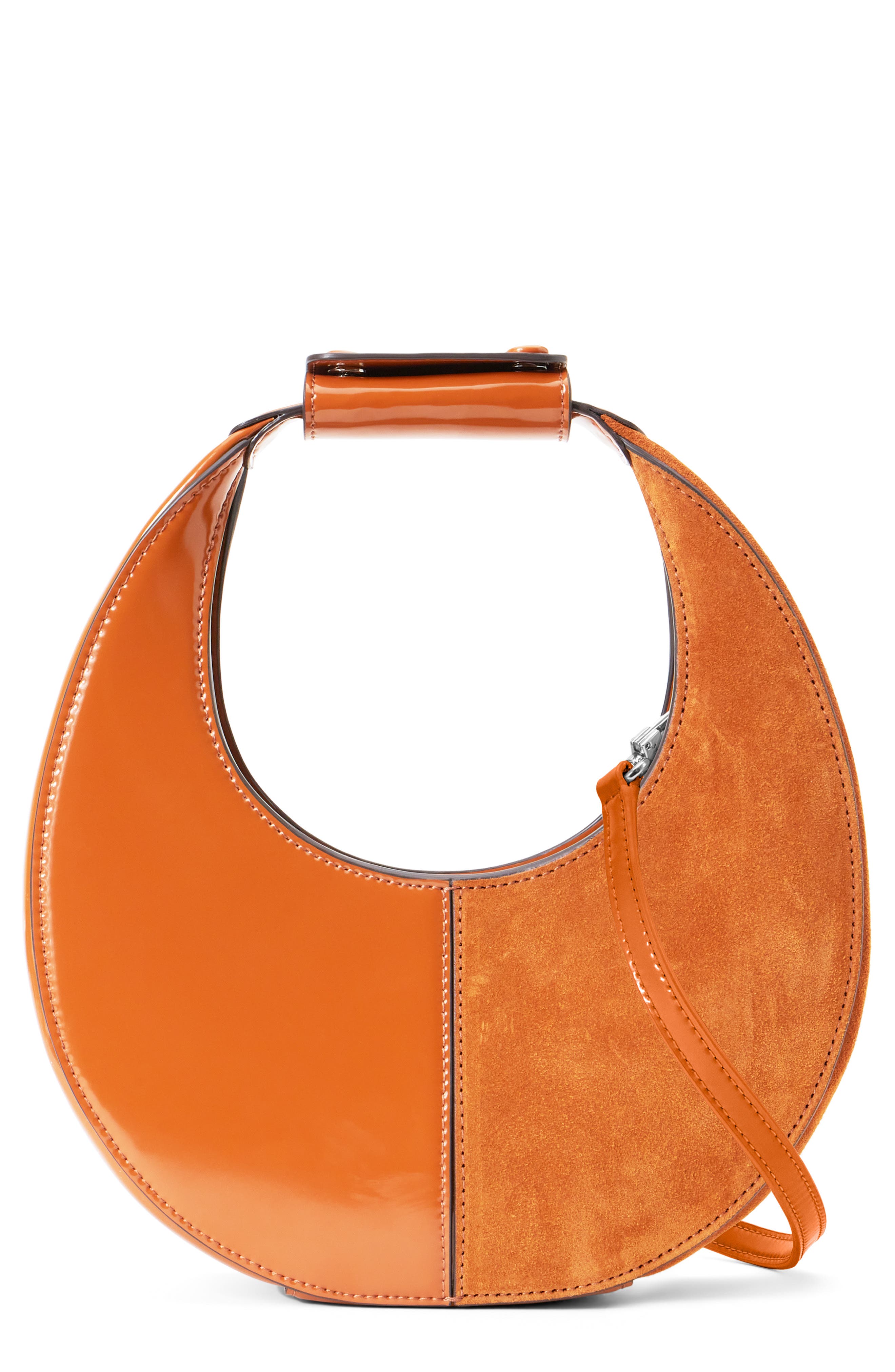 STAUD Mini Moon Split Bag, Main, color, 