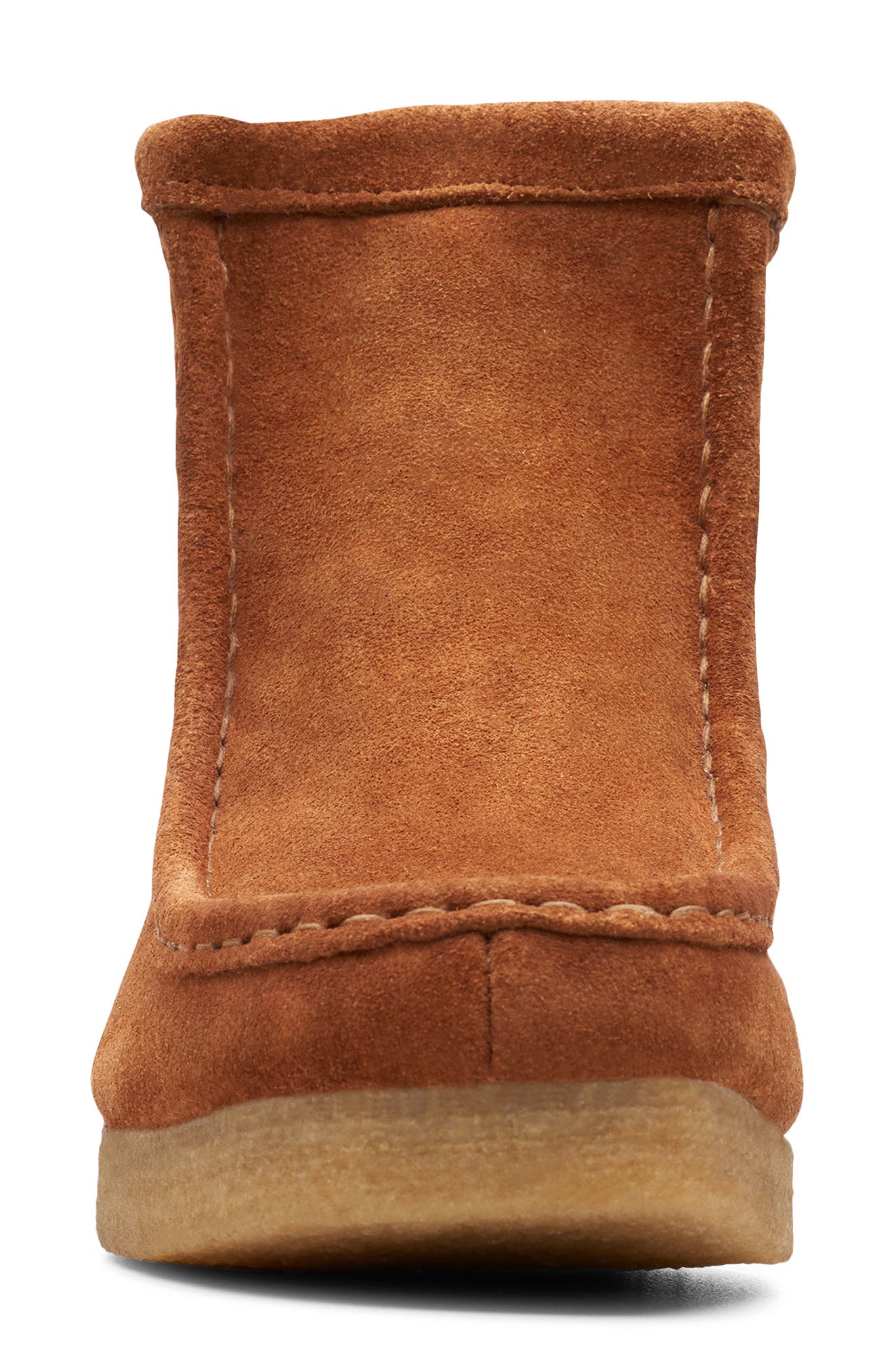 Clarks<sup>®</sup> Wallabee Hi Faux Shearling Bootie, Alternate, color, 