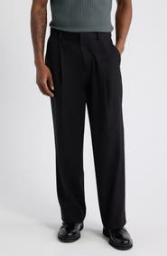 Open Edit Pleated Tapered Pants