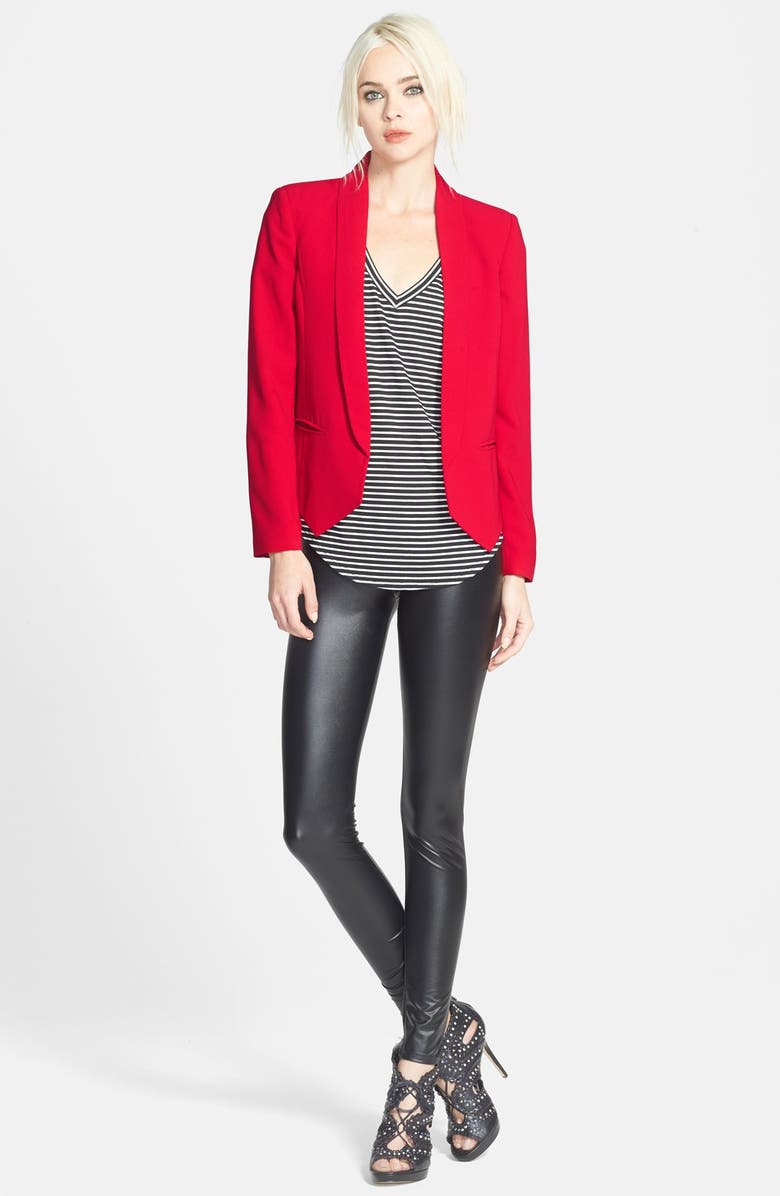 Tildon Stripe V-Neck Tee, Alternate, color, 