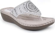 CLIFFS BY WHITE MOUNTAIN Cienna Thong Comfort Sandal