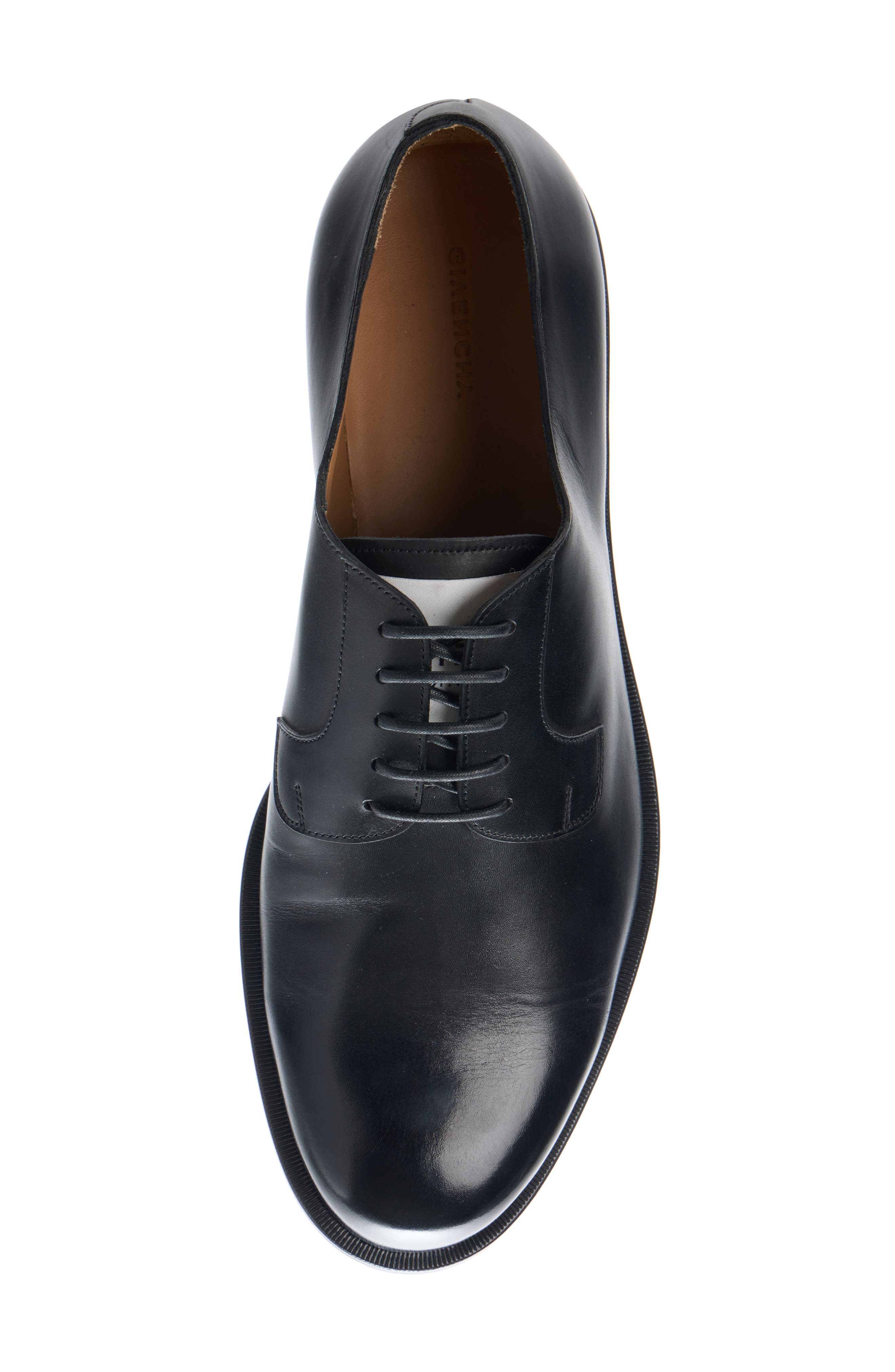 Givenchy Label Derby, Alternate, color, Black