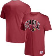 STAPLE Men's NFL x Staple Cardinal Arizona Cardinals Logo Lockup T-Shirt