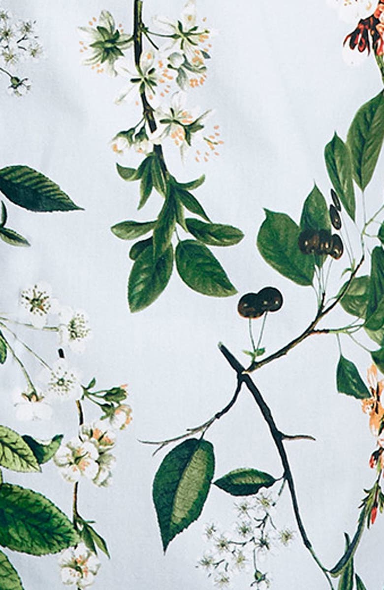 Topman Slim Fit Short Sleeve Floral Print Shirt, Alternate, color,