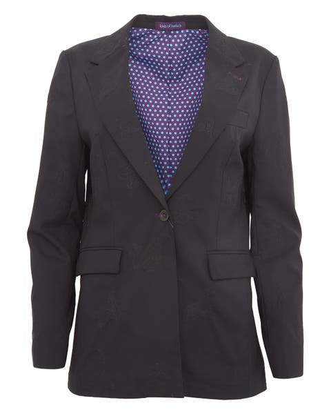 Julia Stretch Wool Tailored Blazer