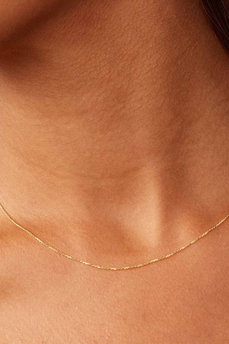 14K Gold Catamaran Cable Chain, Alternate, color, Yellow Gold