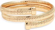 Nordstrom Flat Snake Chain Wrap Bangle