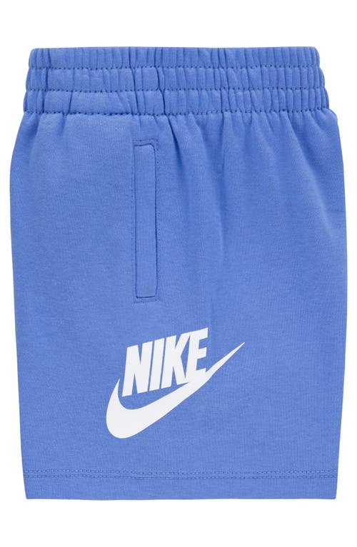 Nike Kids' Club Logo Graphic T-shirt & Shorts Set In Polar