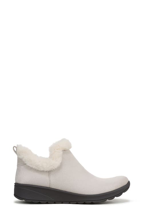 Lifestride Greatness Faux Fur Trim Bootie In Gray