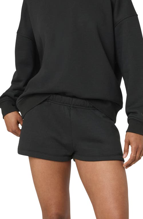 Shop Florence By Mills Cozy Crush Sweat Shorts In Black