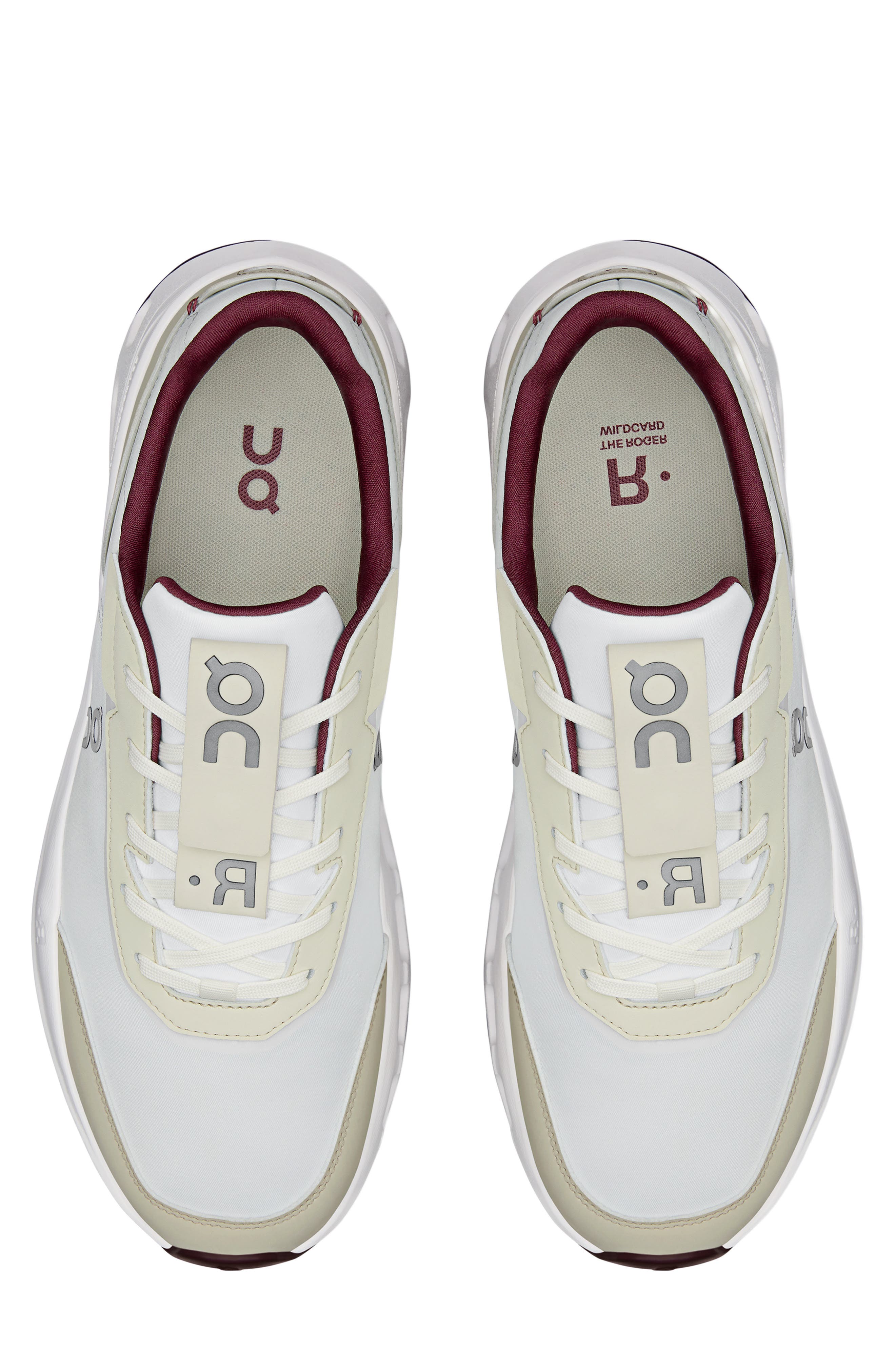 The Roger Wildcard Sneaker, Alternate, color, IVORY/ MAROON