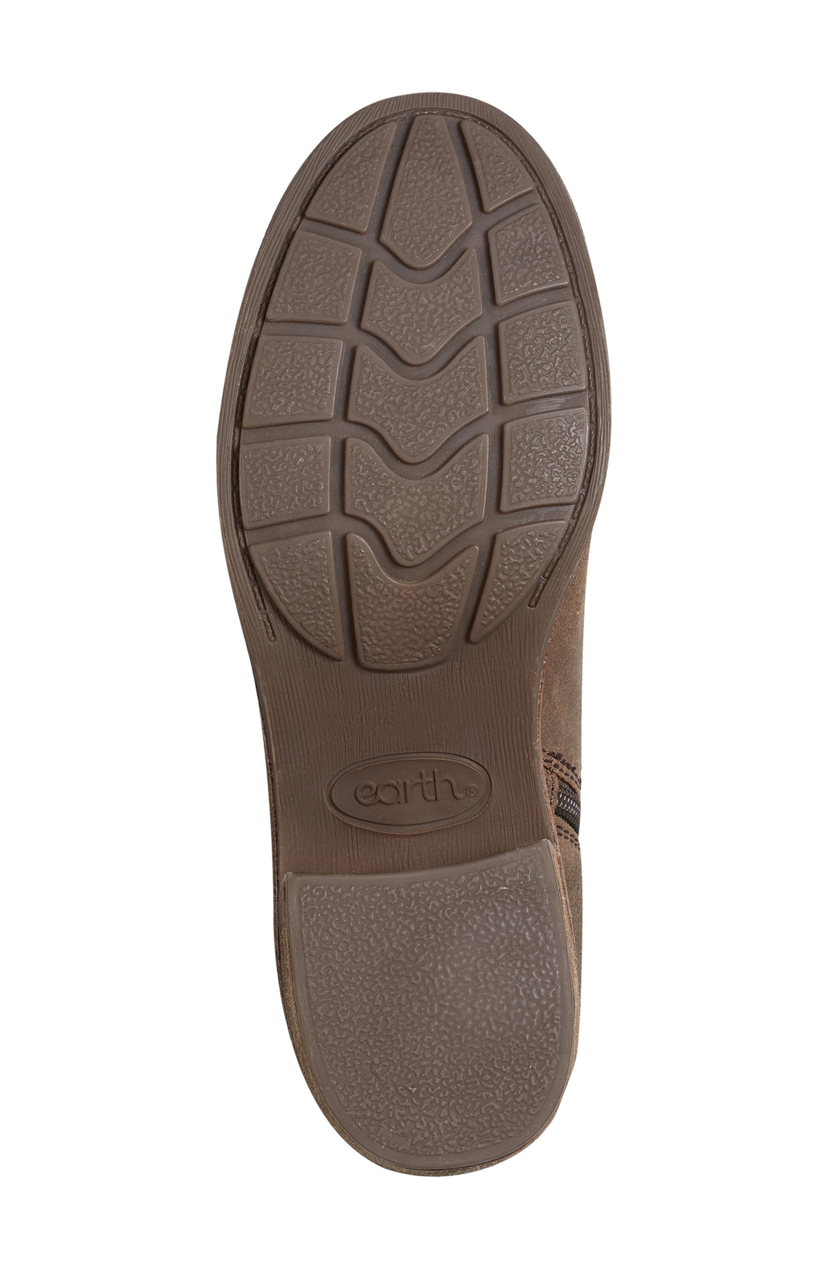 Earth<sup>®</sup> Irene Block Heel Zip Bootie, Alternate, color, Brown