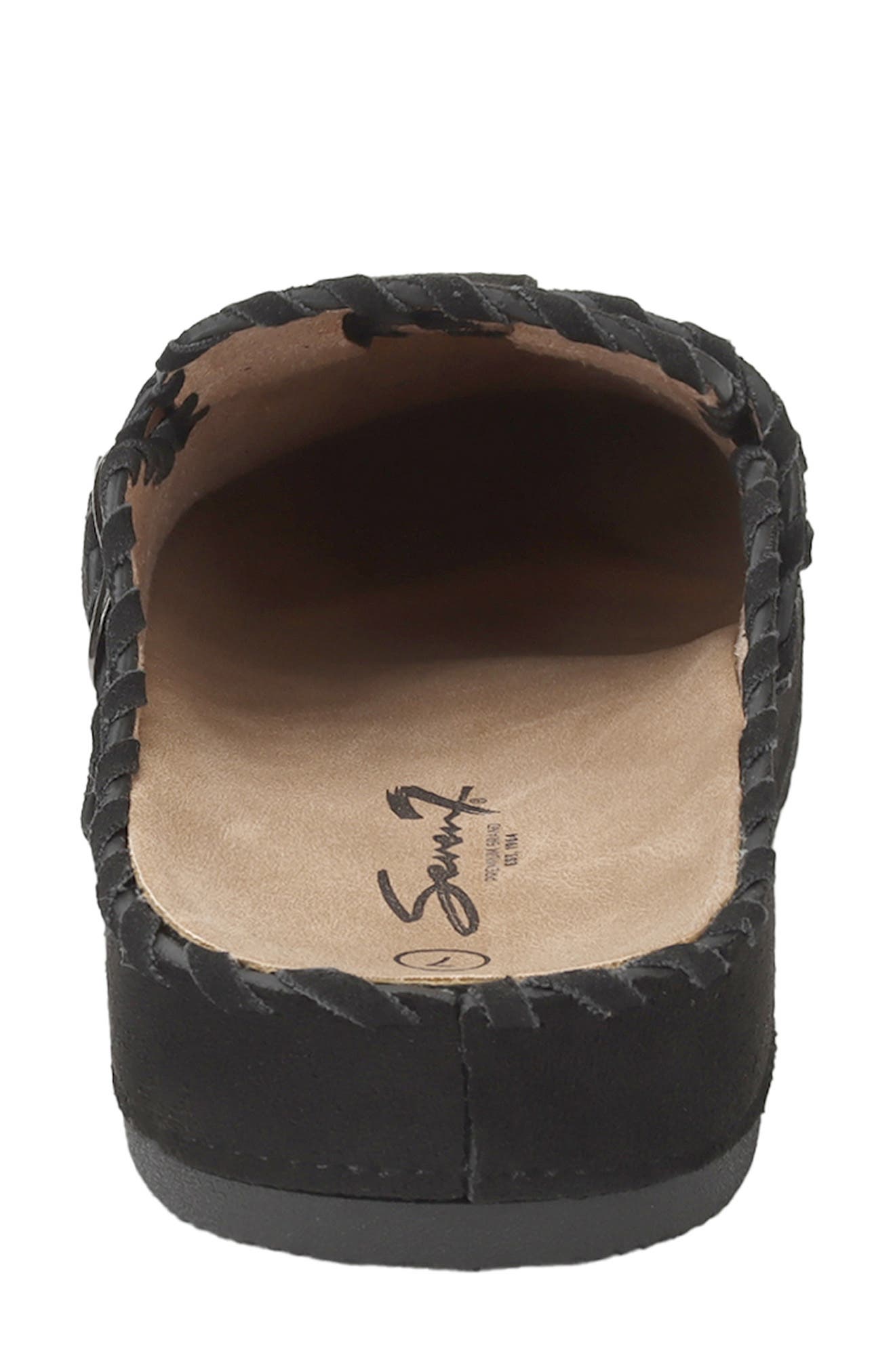 Seven7 Stitched Mule, Alternate, color, Black