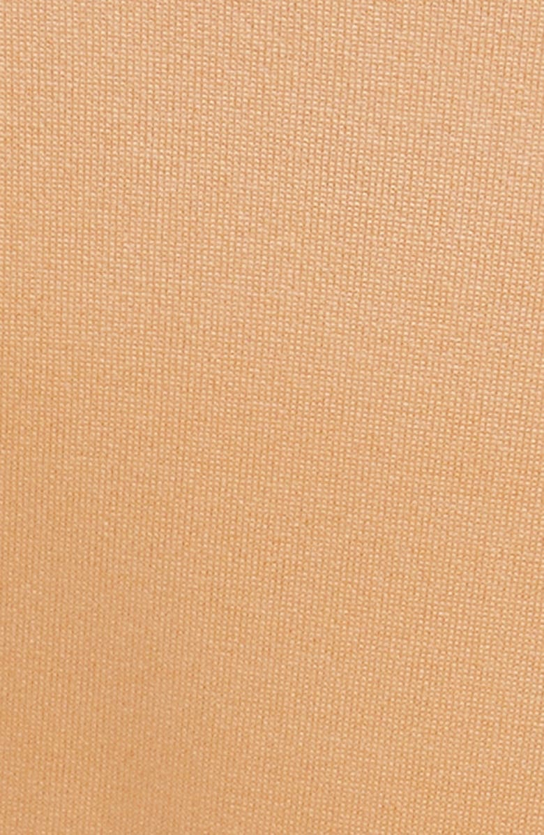 SKIMS Wet Jersey Dipped Thong, Alternate, color, Ochre