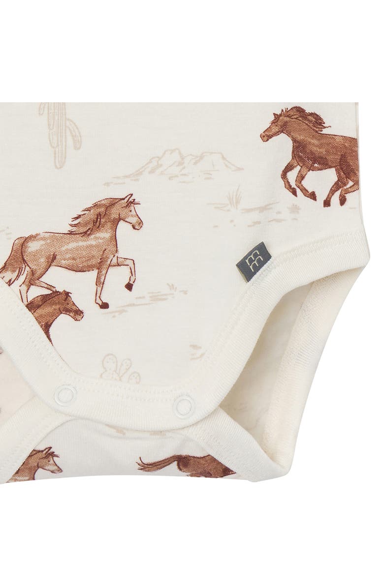 Modern Moments<sup>™</sup> by Gerber Bodysuit and Pant Sets, Alternate, color, Wild Horses