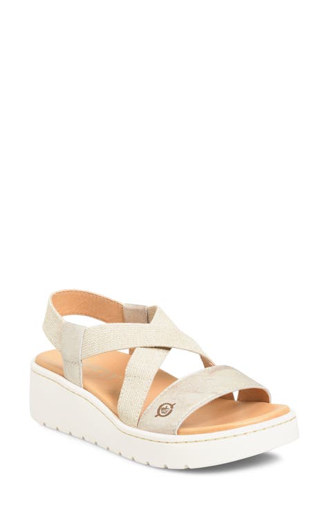 Born fashion mae platform wedge