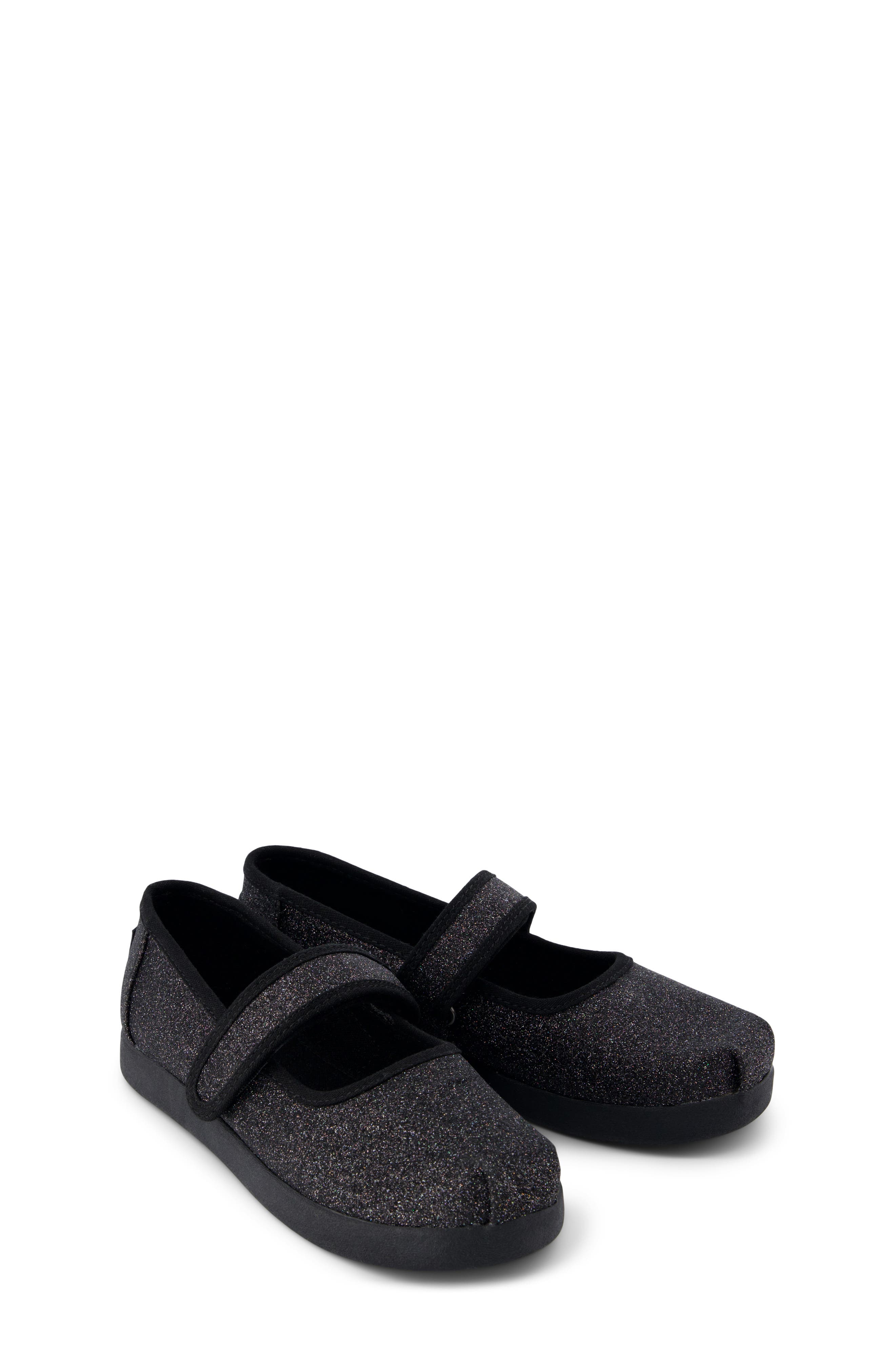 TOMS Nora Mary Jane Sneaker, Alternate, color, Black