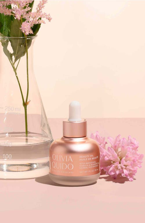 Olivia Quido Skincare Beauty Oil In Transparent
