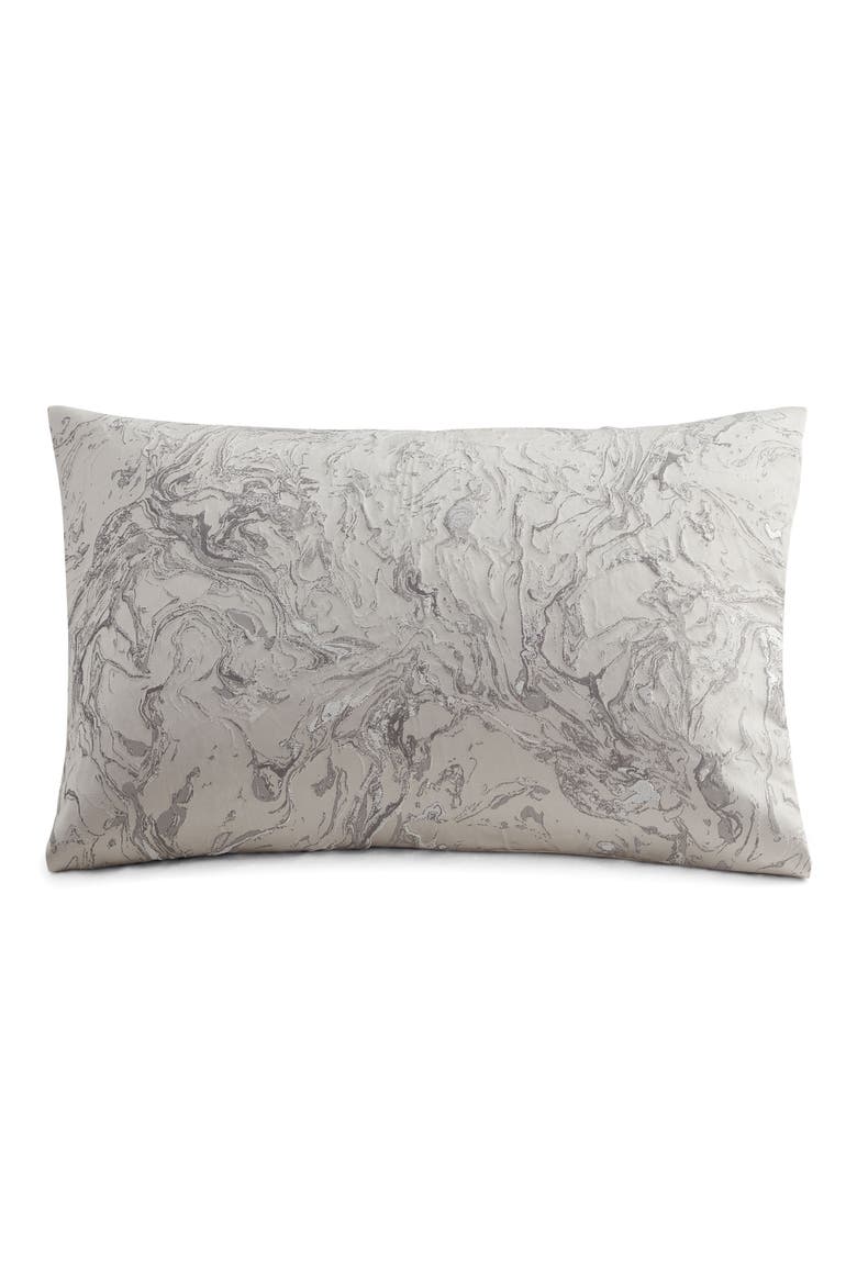 Liquid Marble Sham, Main, color, PLATINUM
