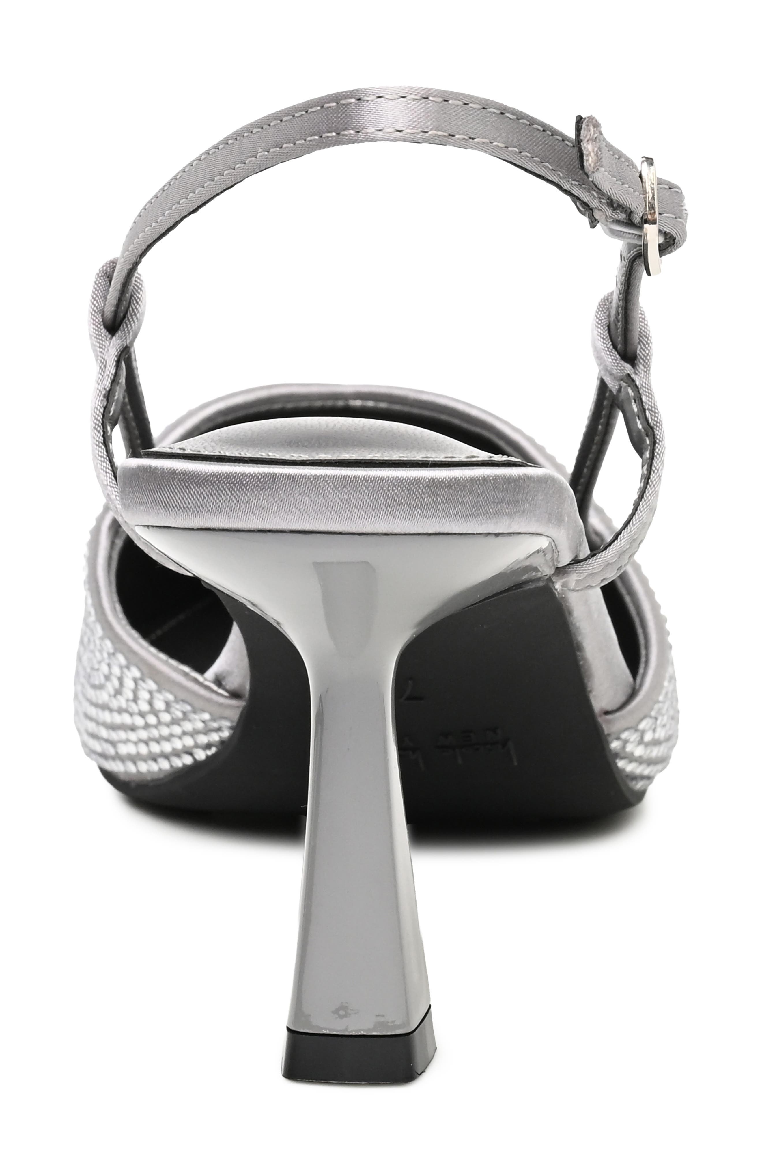 Norah Slingback Pump, Alternate, color, GREY BLING