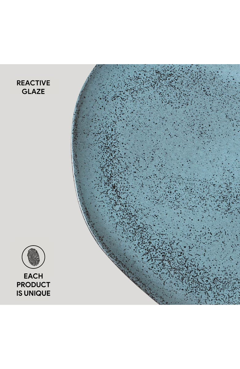 Porto Brasil Oval Dinner Plate Set of 6, Alternate, color, Night Sky